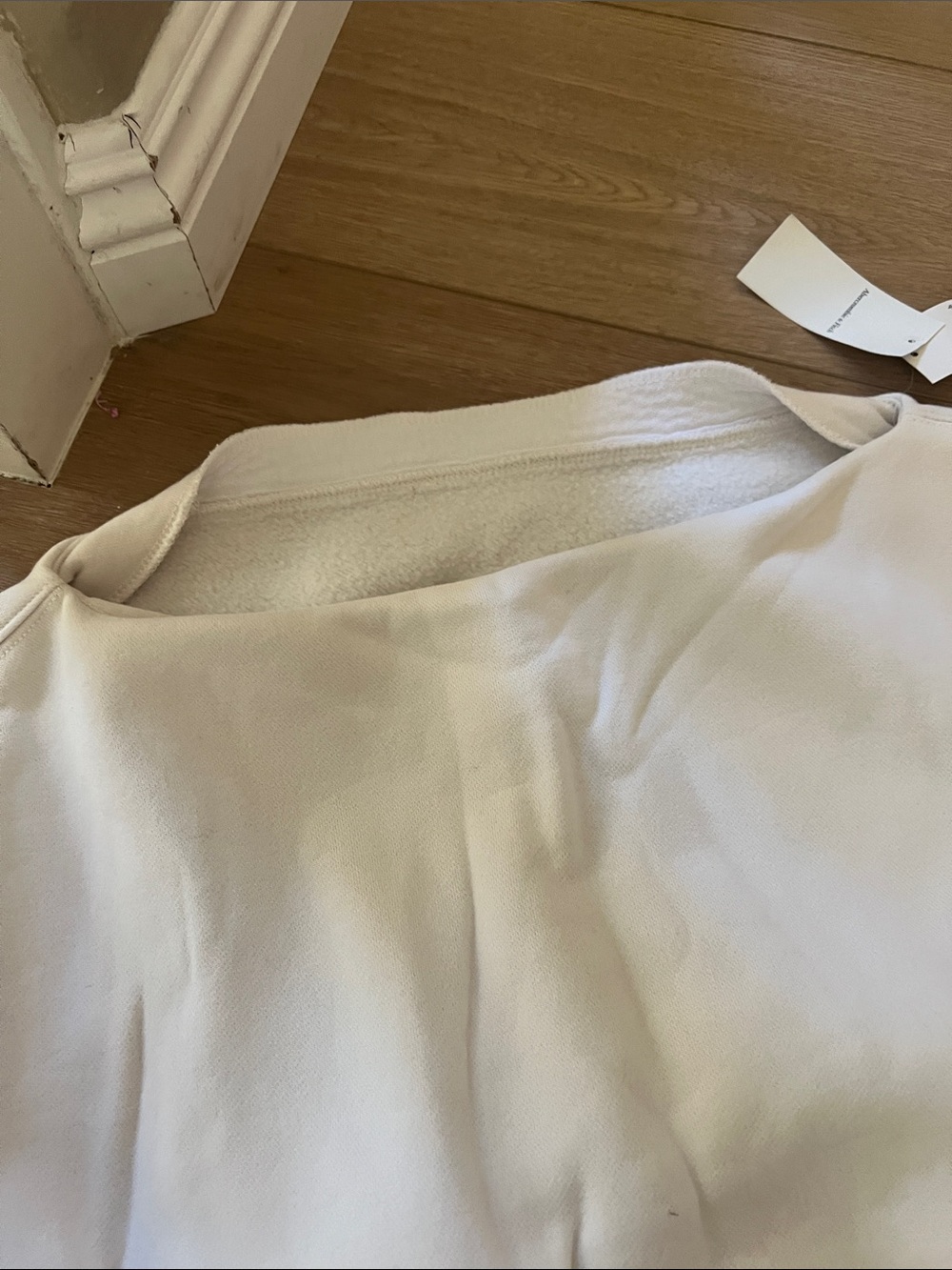 Abercrombie & Fitch Cream Fleece Jogger Set - Picture 4 of 6